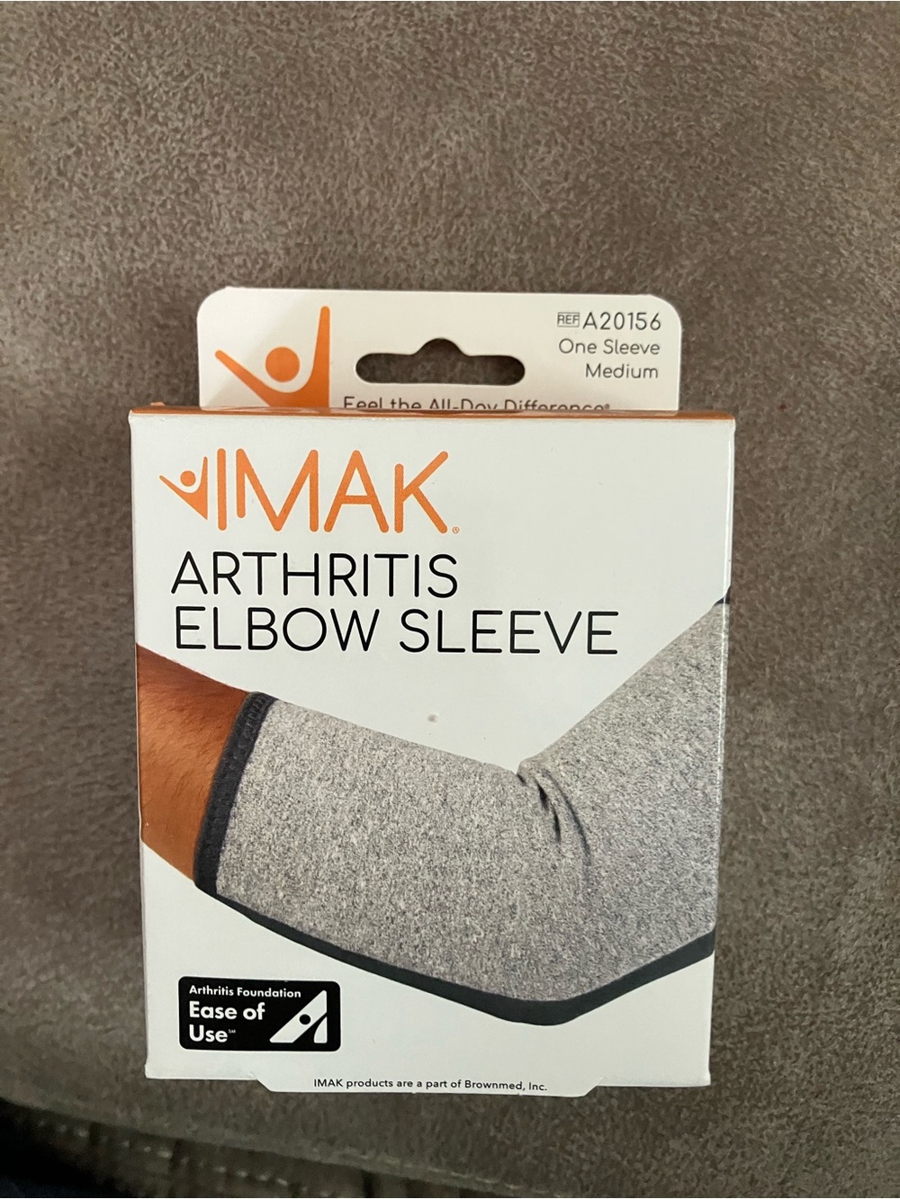 Arthritis Elbow Sleeve - Gray